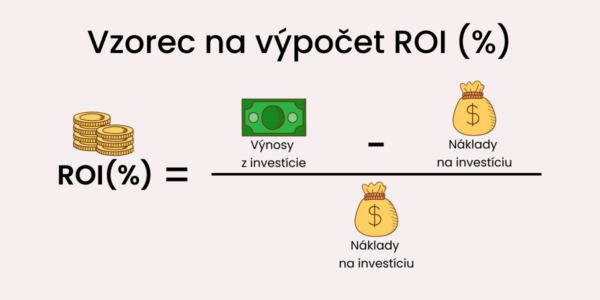Vzorec na výpočet ROI