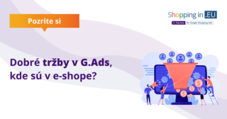 Dobré tržby v G.Ads, kde sú v e-shope