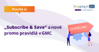 “Subscribe & Save” a nové promo pravidlá v GMC